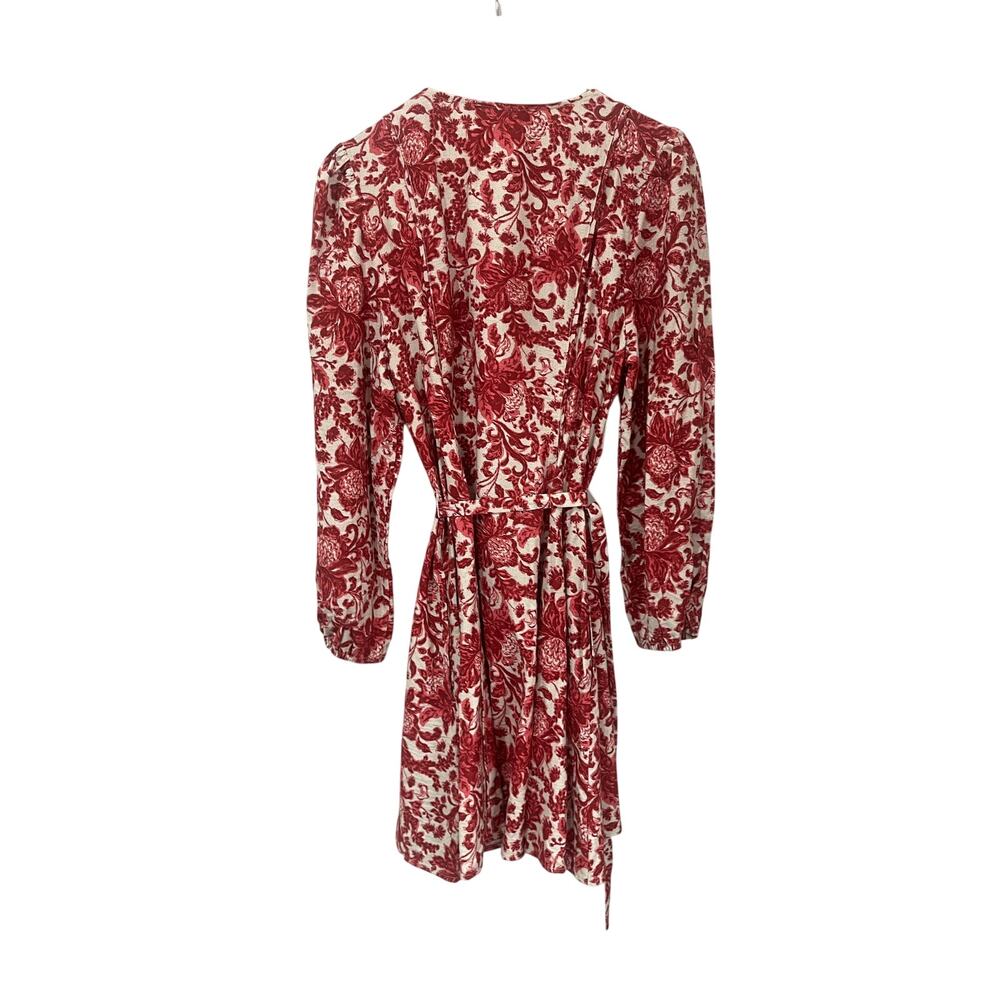 LOFT Night Bloom Belted Mini Dress NWT Size 12 Floral Pocket Dress - Picture 3 of 14